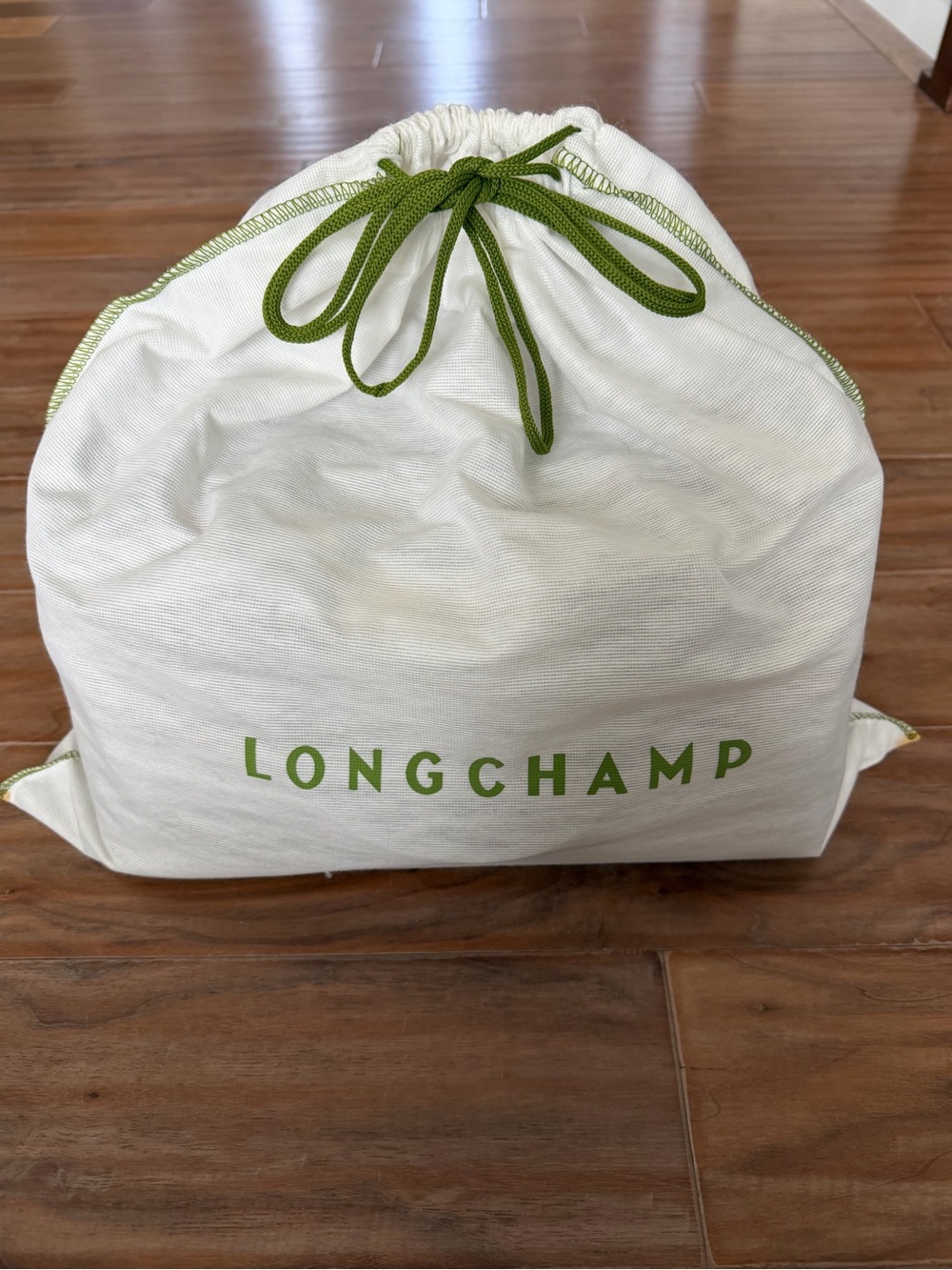 Longchamp Le Roseau Metallic Bronze Satchel Bag Made in France - Picture 9 of 12